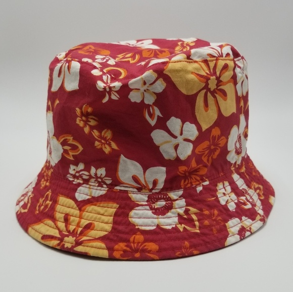 reversible hawaiian bucket hat